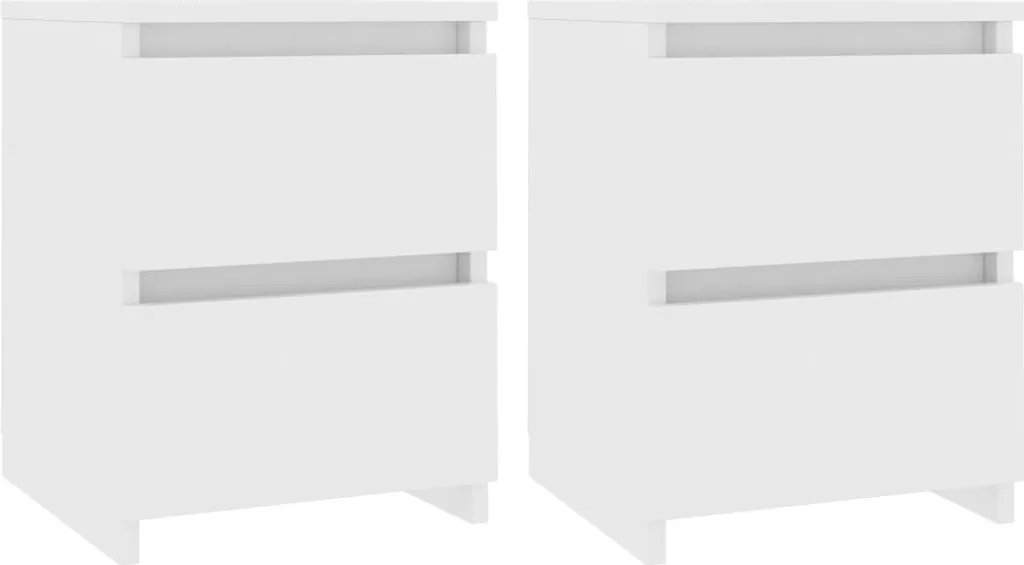 Table de nuit compacte lot de 2 pour optimiser l'espace de votre chambre