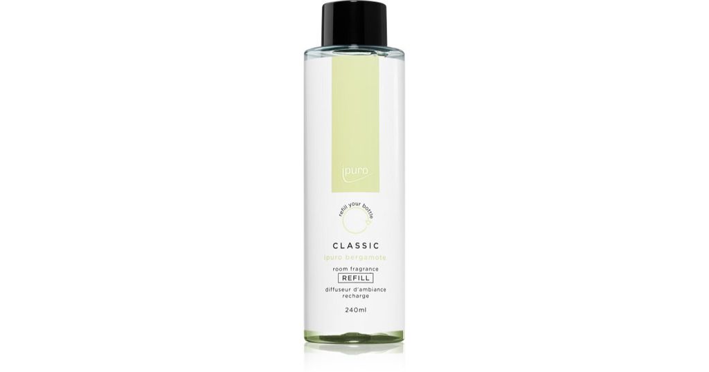 Ipuro Essentials, zwarte bamboe, navulling van 240 ml Productafbeelding 