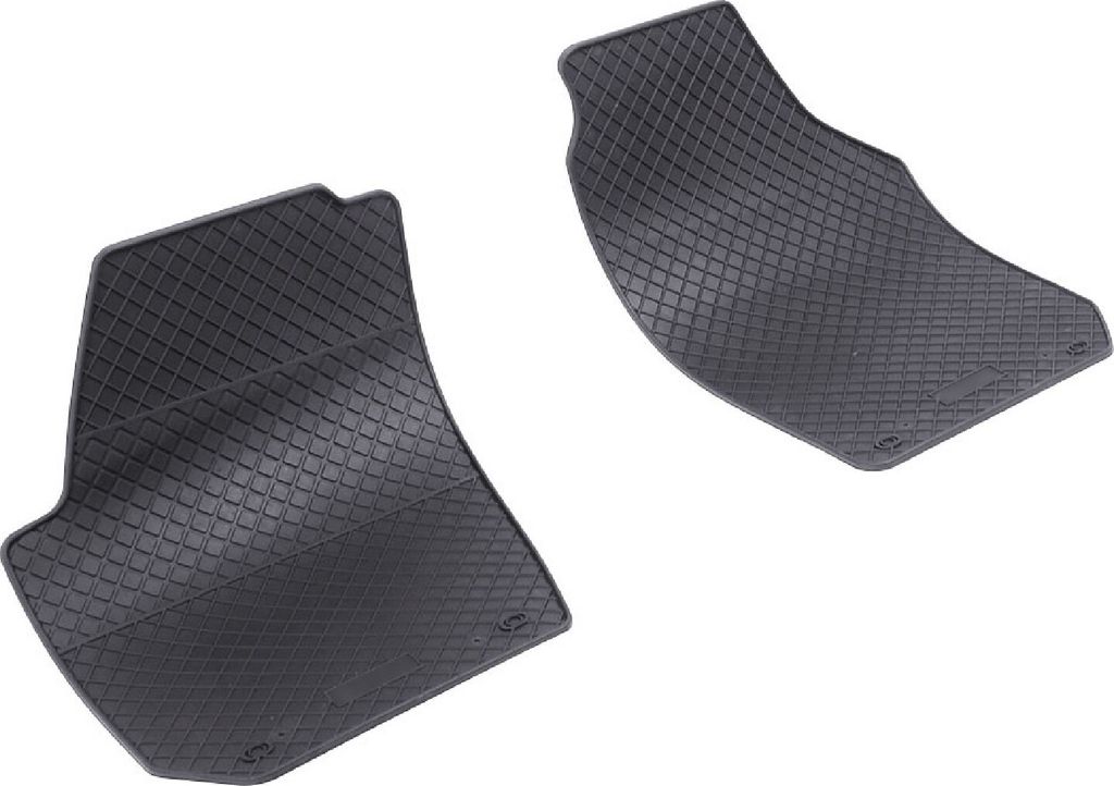 Z543460 Voll-Gummifußmatten passend für Skoda Roomster Praktik 5J Facelift Lieferwagen 2010-2015