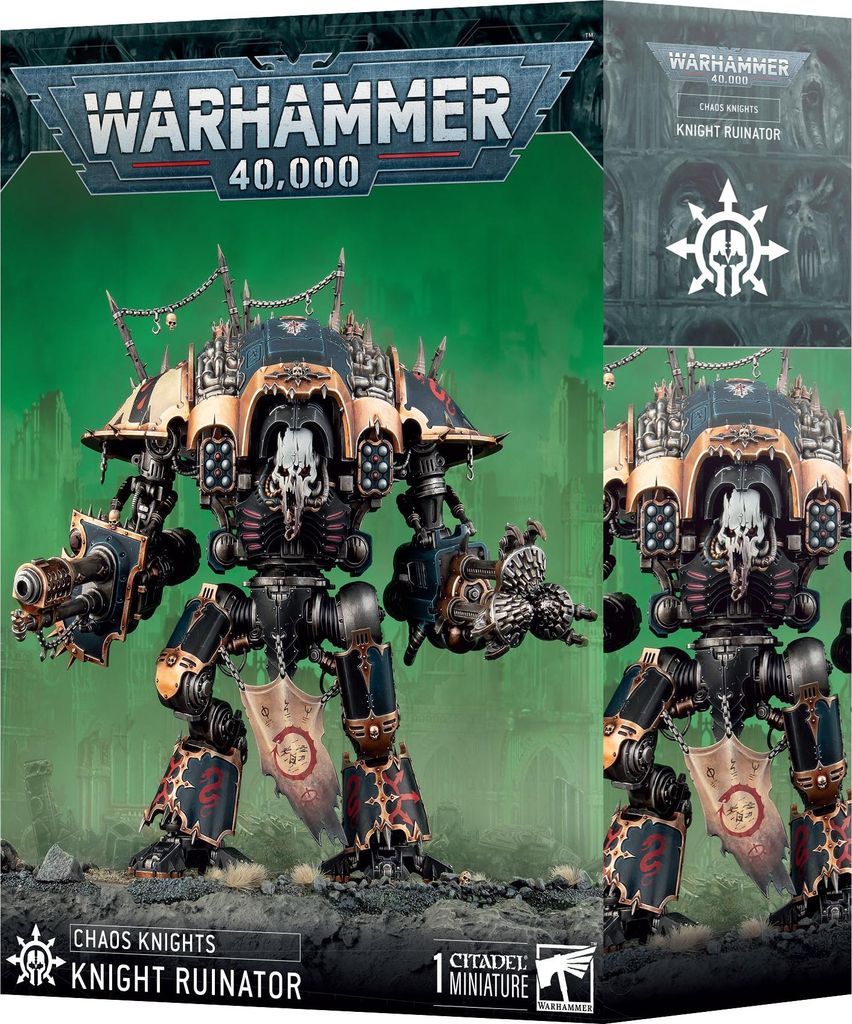 Warhammer 40.000 Chaos Knights Knight Ruinator Produktbild 