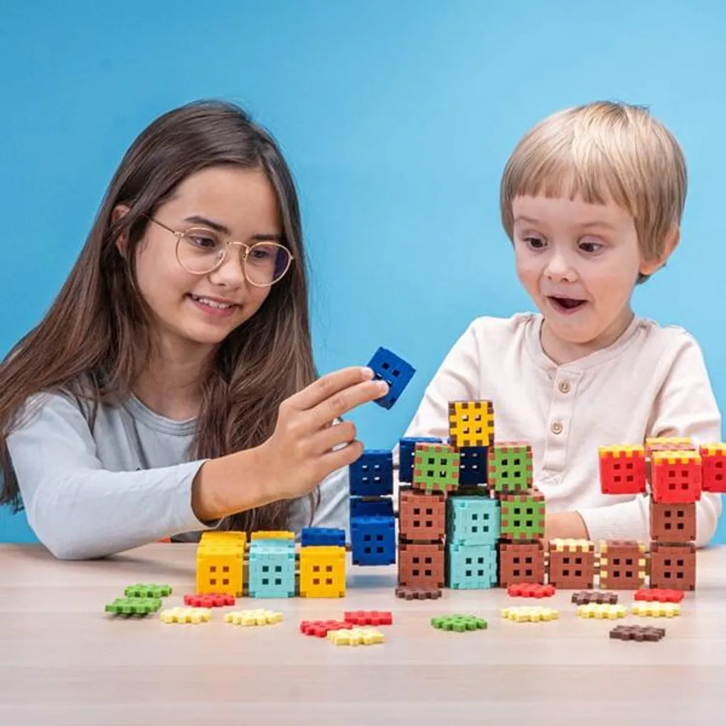 Blocs Waffle Mini 302el 08211 Jeu de Construction Silencieux et Sûr - 3