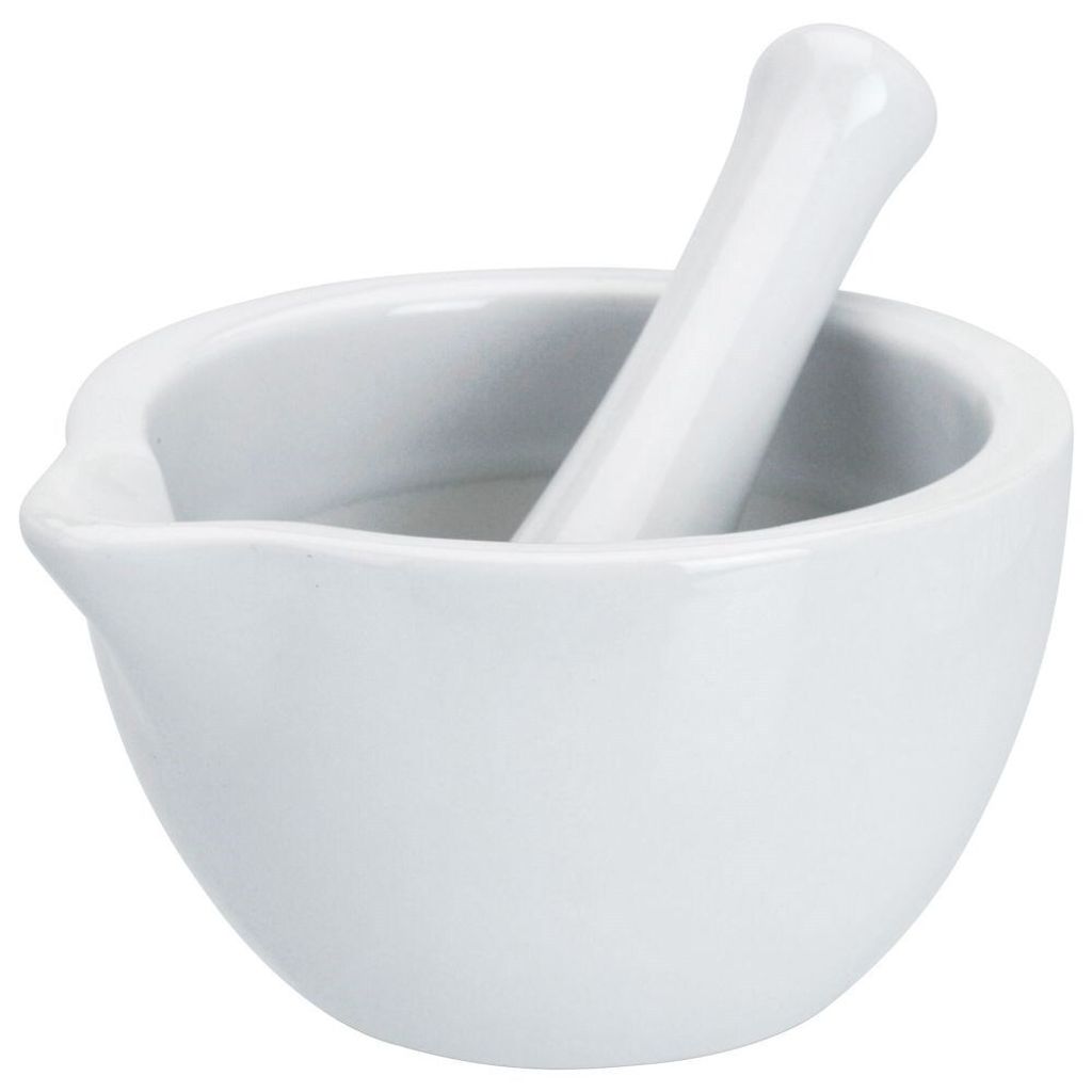 EXCELLENT HOUSEWARE Mortier en porcelaine/mortier à Image du produit 