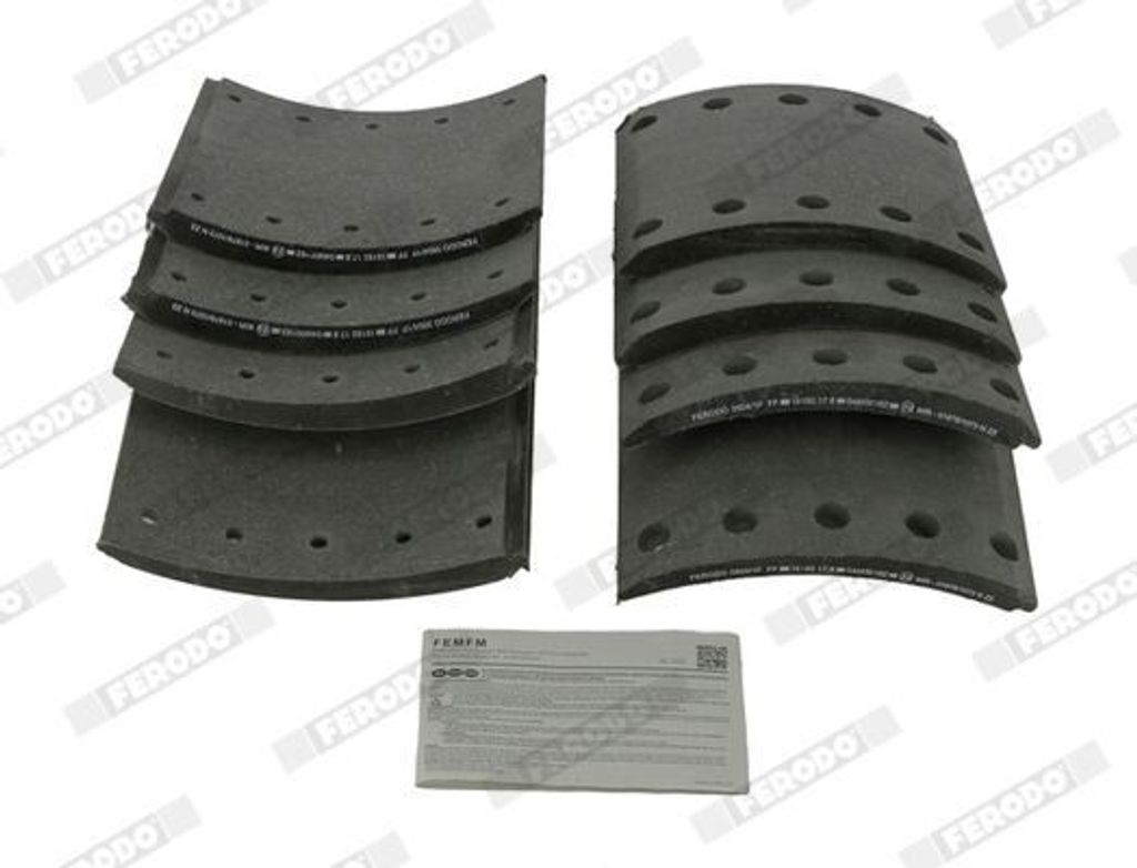 FERODO Bremsbacken Bremsbackensatz K19192.0-F3504 17,8mm 200mm 9,525kg
