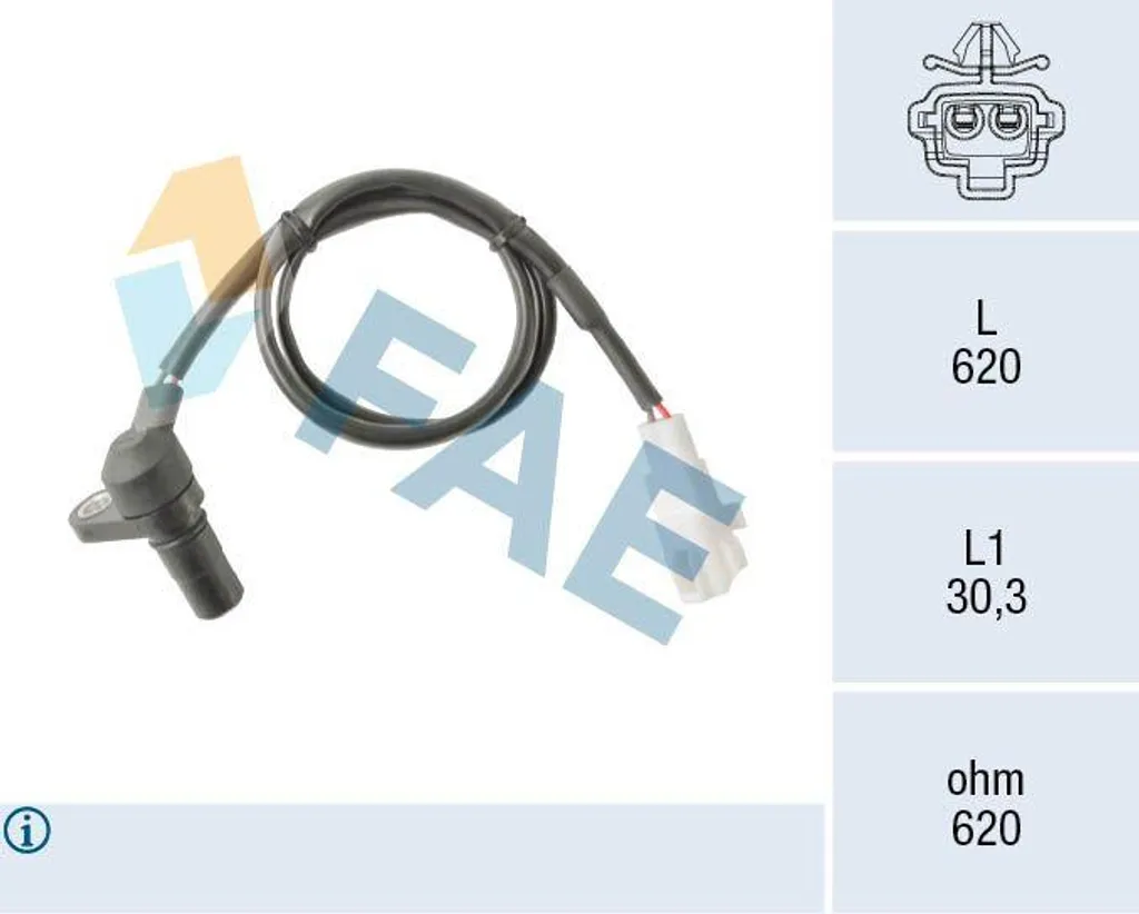 Résoudre défaut moteur Yaris - Capteur de régime FAE 79525 OE 2477062JE0