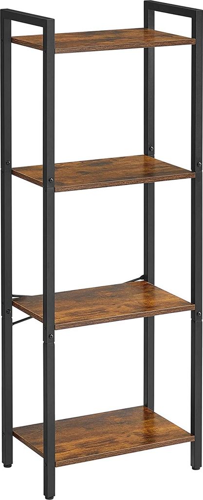VASAGLE Regal, Standregal mit 4 Ebenen, Bücherregal, 40 x Produktbild 