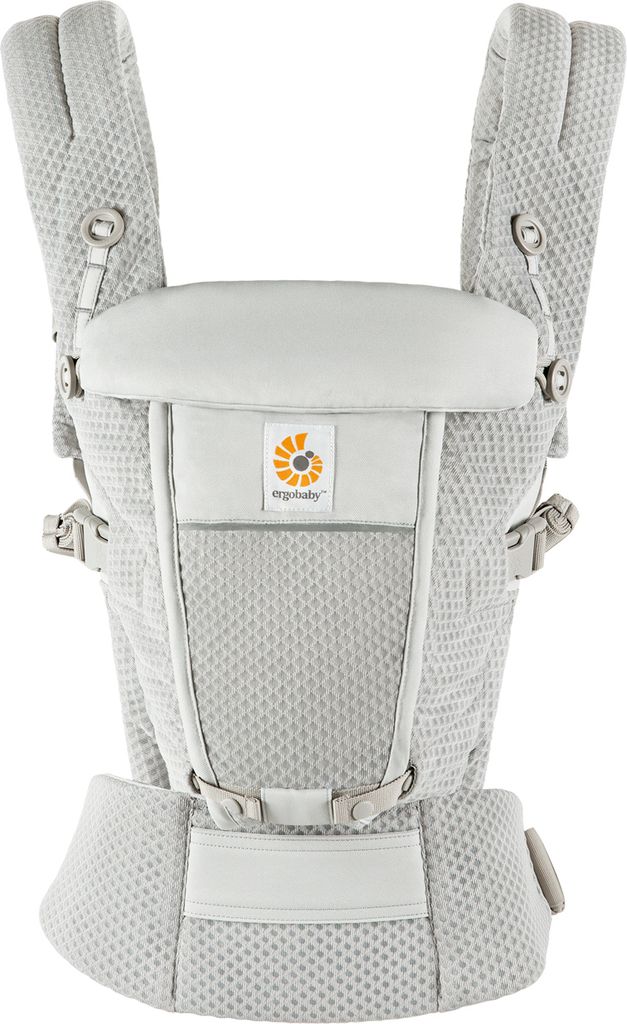 Ergobaby Adapt Softflex Mesh Babydrager, kleur: Pearl Grey Productafbeelding 