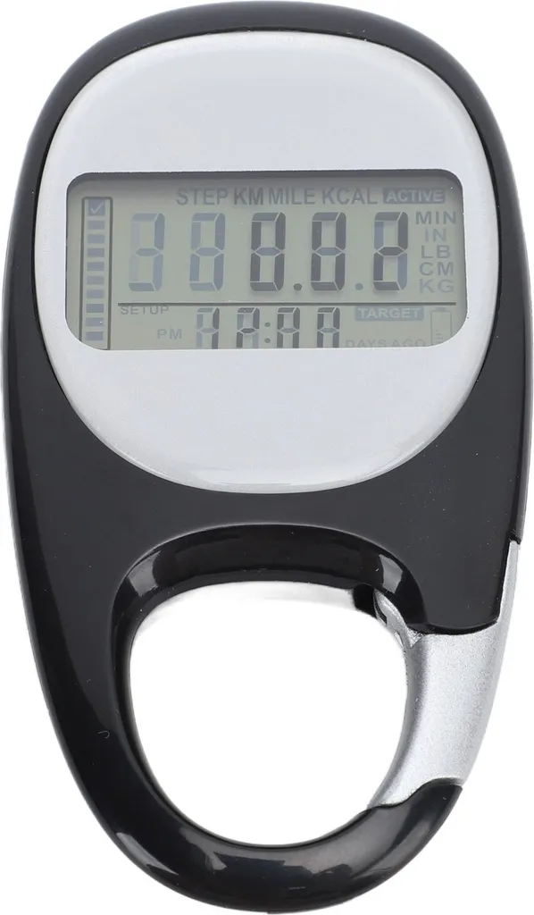 Contapassi Professionale Sport Nero - Memoria 3D per Alpinismo