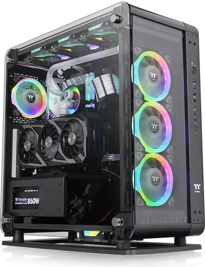 Thermaltake CA-1V2-00M1WN-00 Thermaltake Core P6 TG Black Immagine del prodotto 