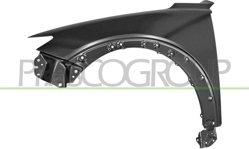 Remplacez votre aile gauche abîmée pour Mazda CX-3 - MZ6023004 Précise