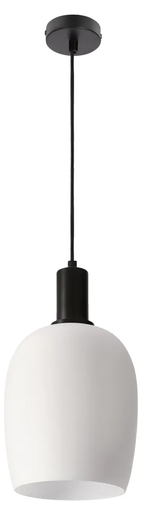 Lustre Suspension Design WOLKEN en Coloris Noir et Blanc Douille E27