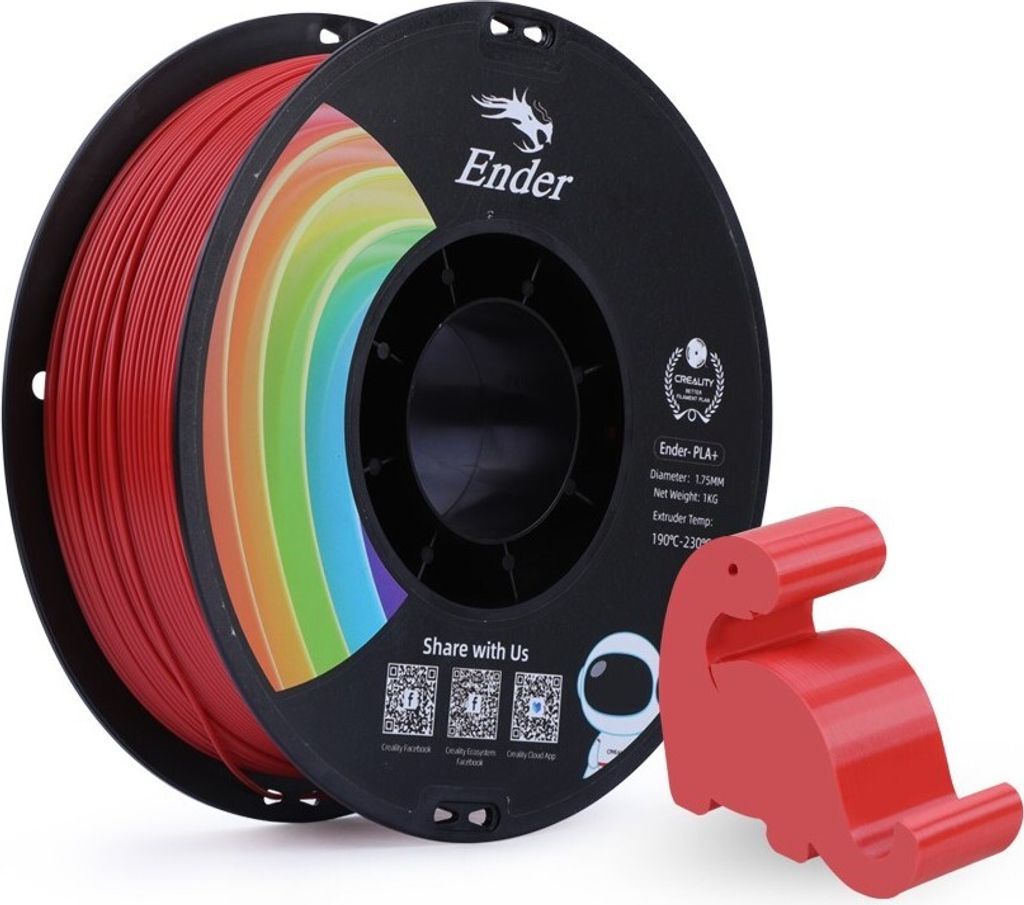 Creality Filament Creality CR-PETG 1KG 1.75mm, Schwarz Produktbild 12
