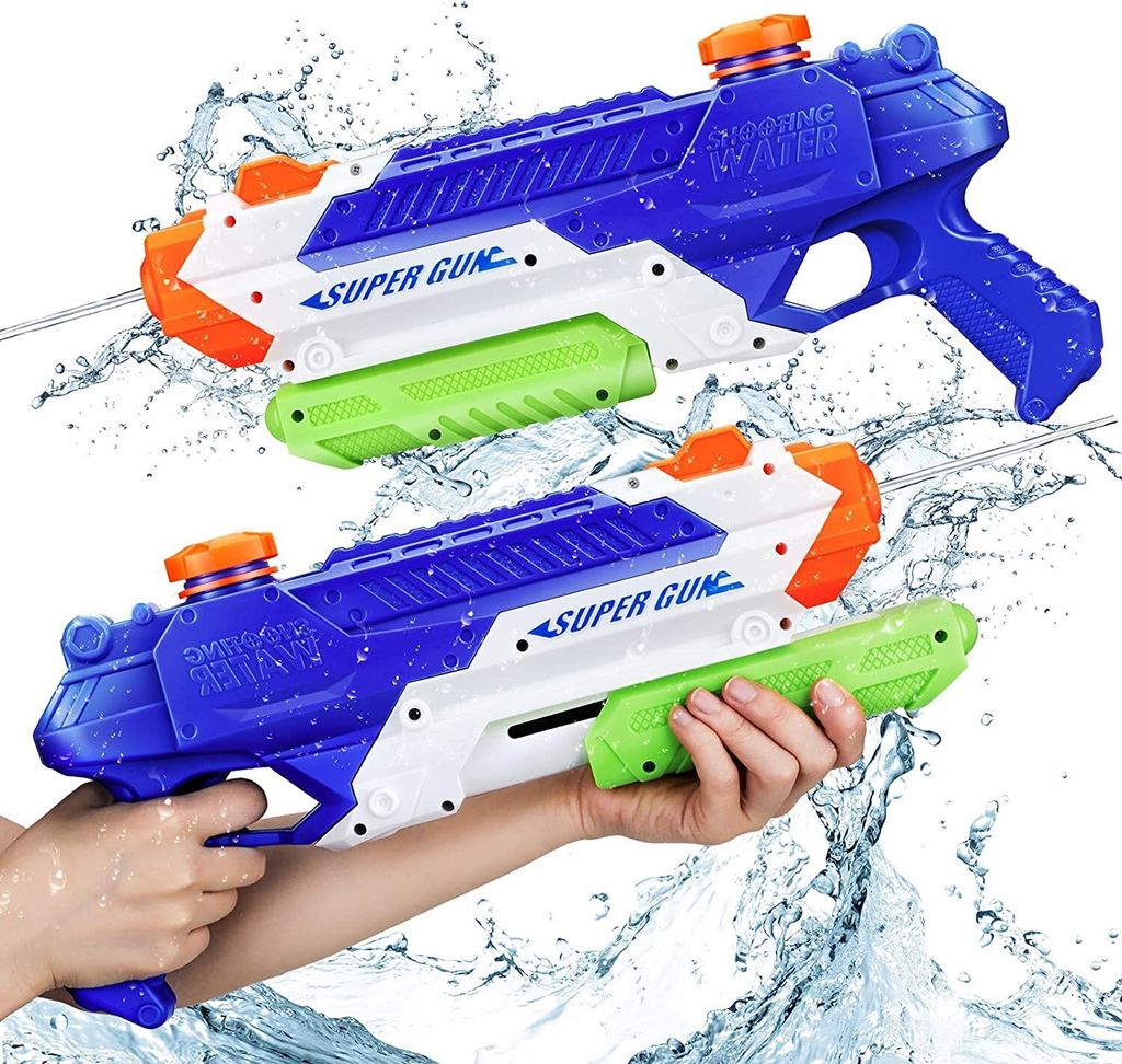 Super Pump Action Wasserkanone – das perfekte Gartenspielzeug für wässrige Abenteuer