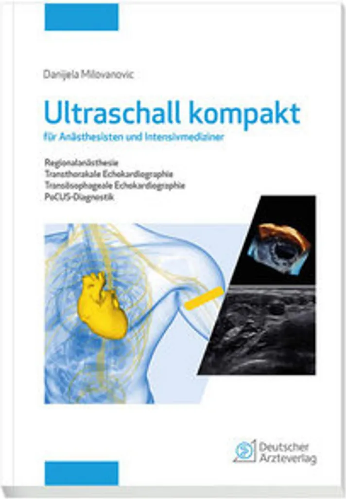 Échographe compact haute résolution pour anesthésiste et urgence