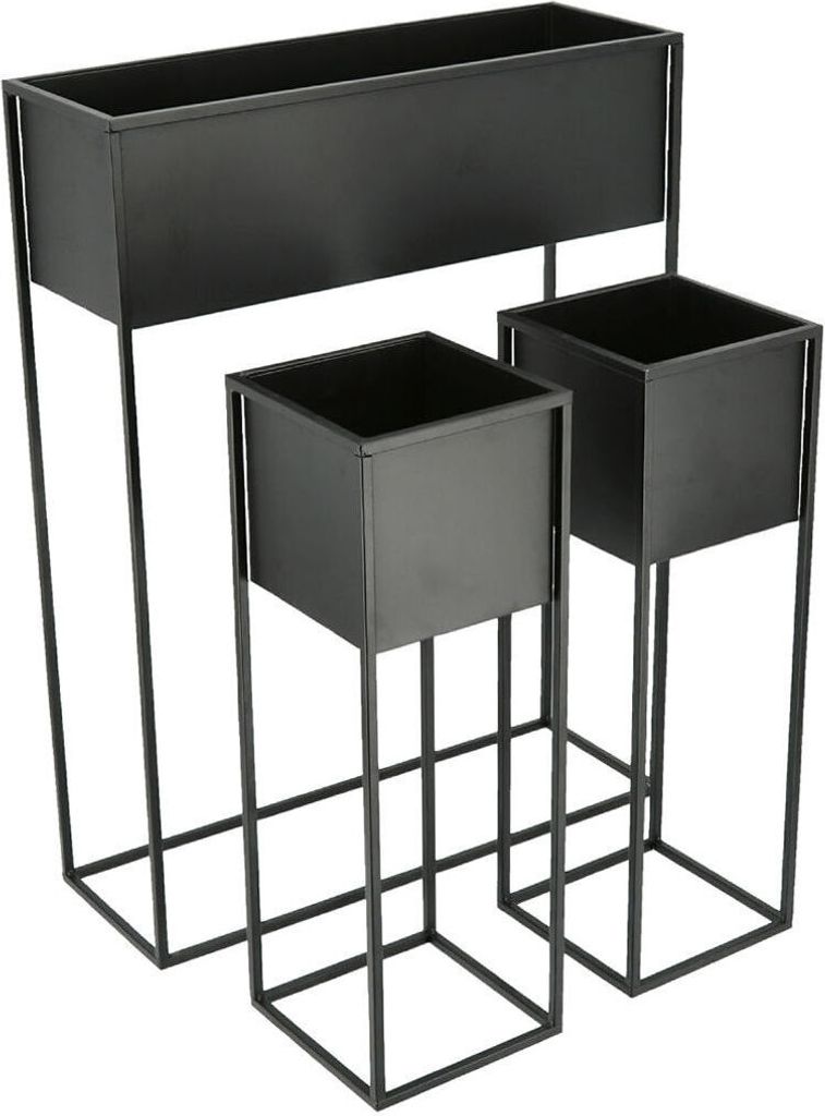 3.11 Sada 3 květináčů na podstavci - 60x80cm (1x), 60x20cm Obrázek produktu 