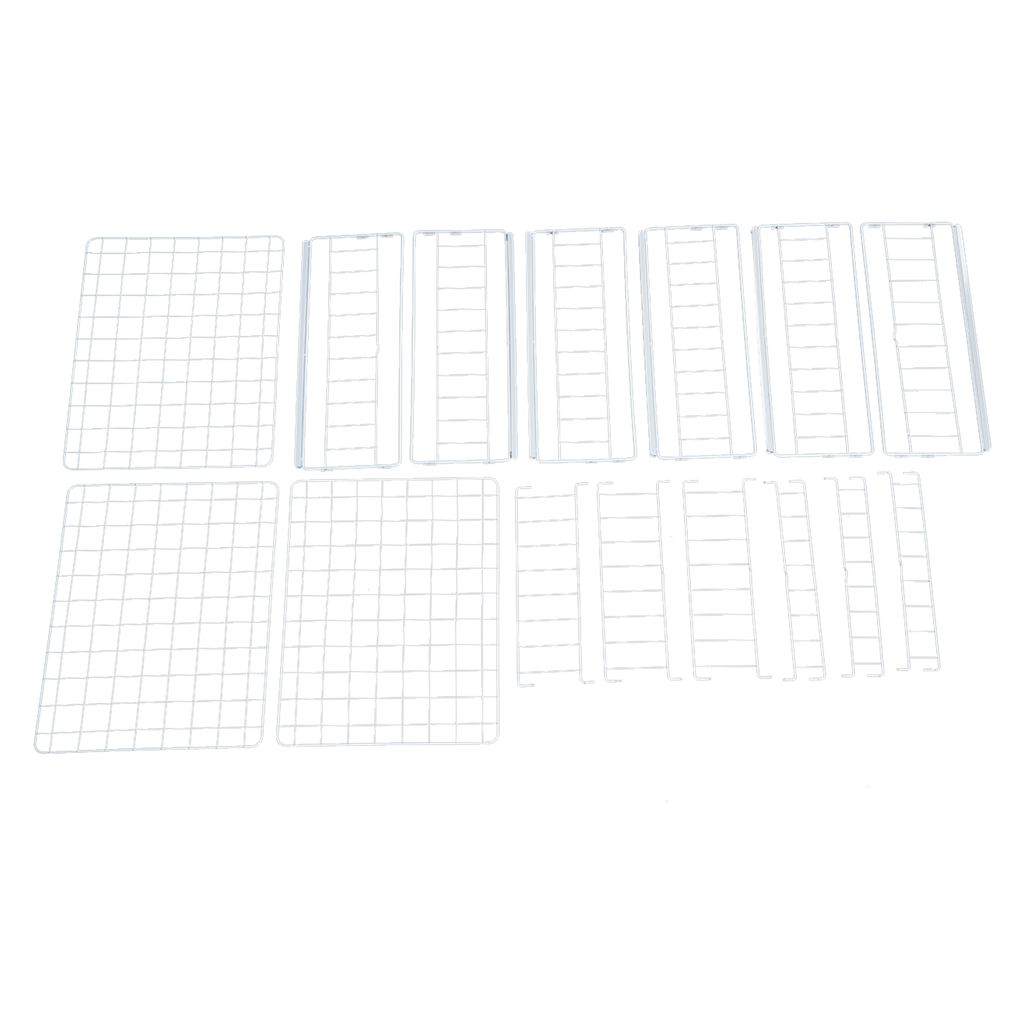 Küchenschubladen Ausziehbares Regal 33.5*43*51cm Weiß Produktbild 7