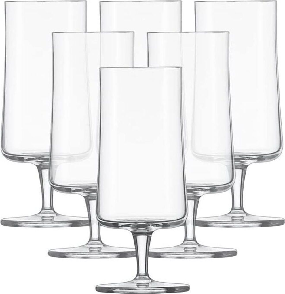 Schott Zwiesel 2 Stück a 6 Stck. PILS MIT MOUSSIERPUNKT BEER BASIC V 0,3 LTR 115273 + Geschenk