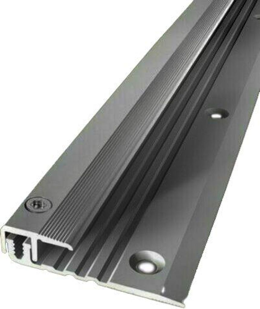 Küberit PPS-Champion Abschlussprofil-Vinyl 377 4-9,5mm Edelstahl 270cm