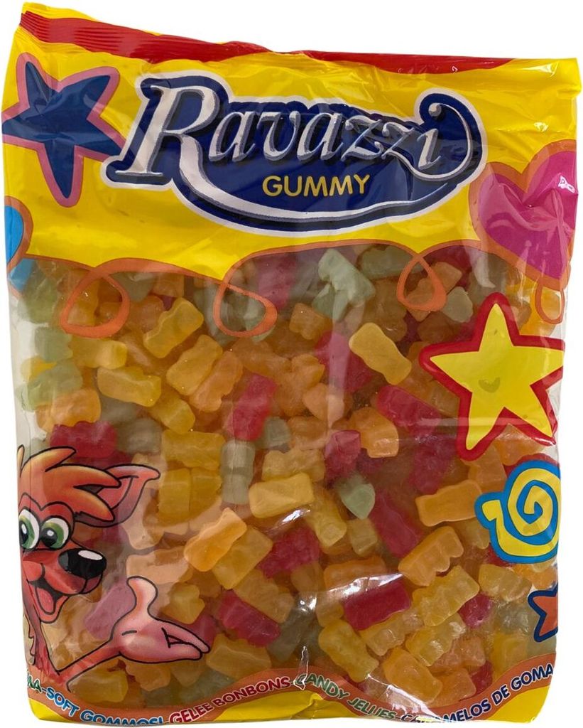 Ravazzi Mini Orsetti, Gummibärchen zuckerfrei, 1 kg Produktbild 