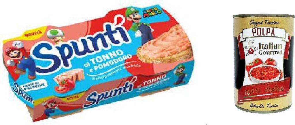 3x Spuntì Tonno e pomodoro, Brotaufstrich Verteilbarer Produktbild 