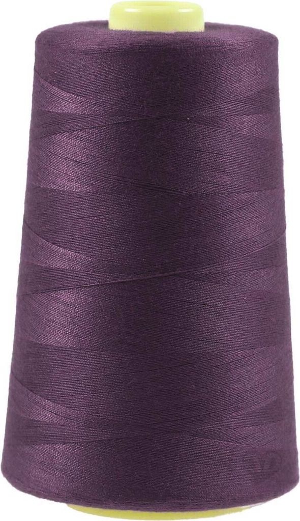 4572m Qualitäts Overlock-Garn Overlock Nähgarn Farben 621 bis 660, Farbe:A655 purpurviolett