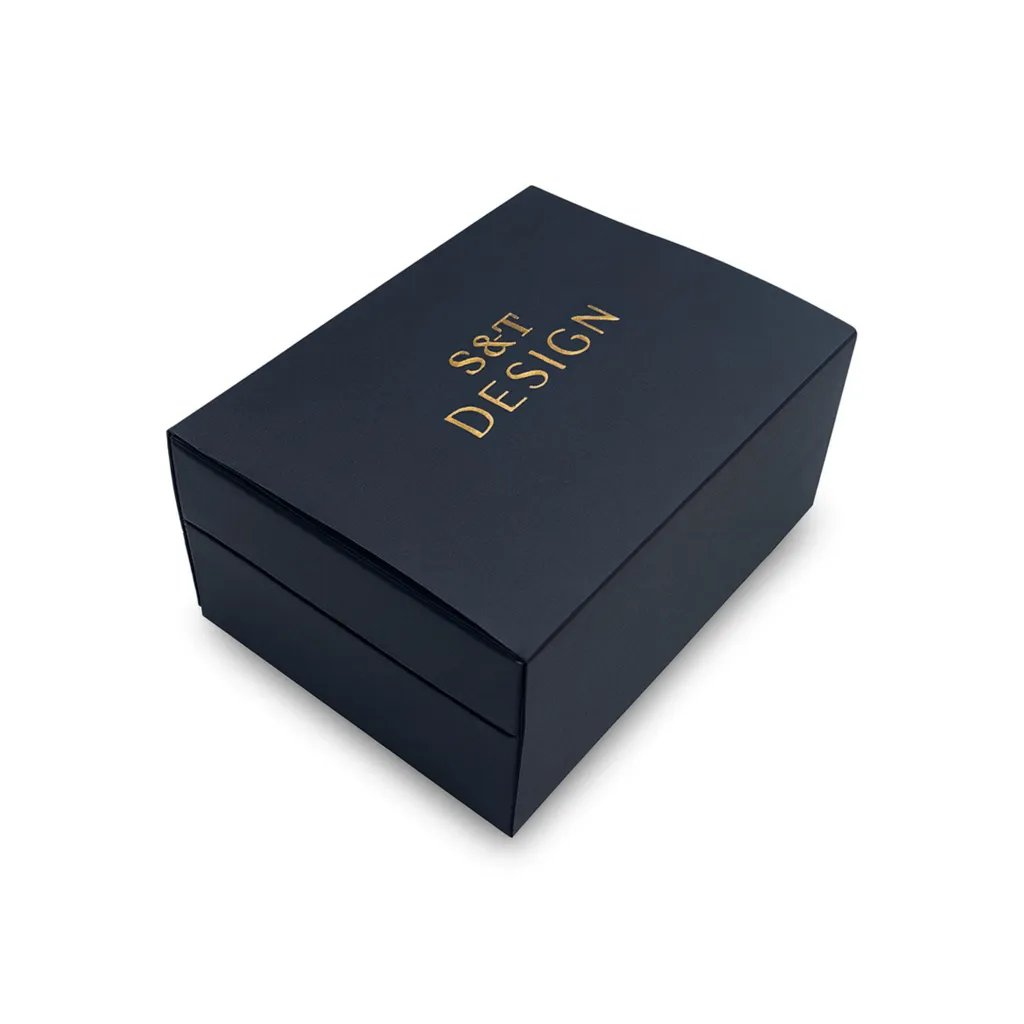 Montre Homme Élégante pour Cadeau avec Boîte Cuir et Bracelet Argenté Date