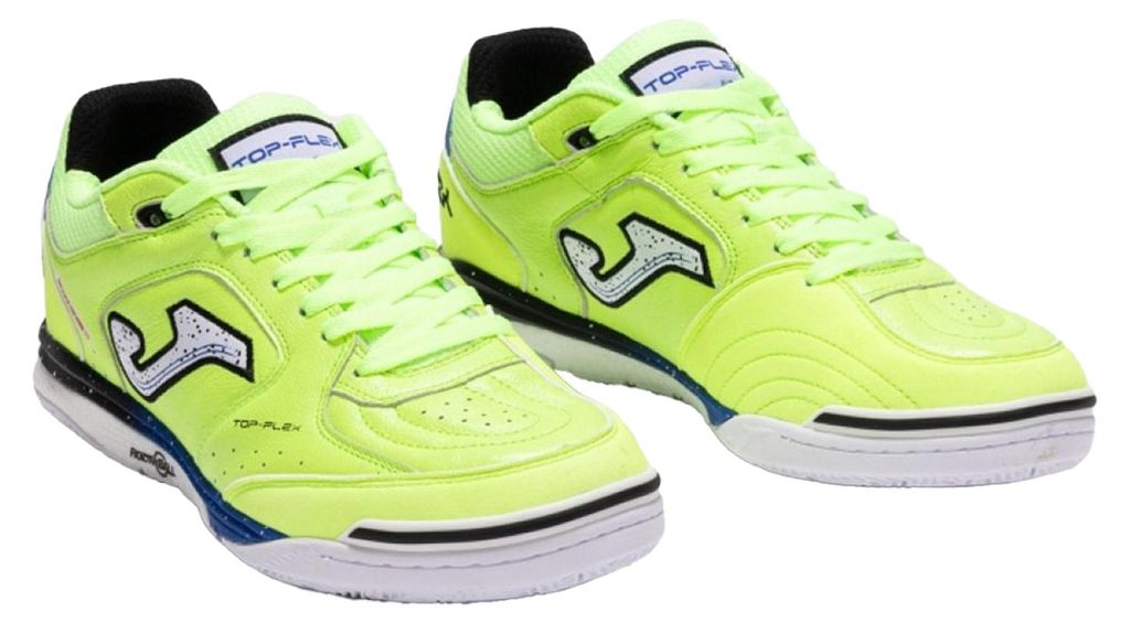 Joma - Herren Hallenfußballschuhe "Top Flex Rebound 25", Leder PP5135 (40 EU) (Limone)