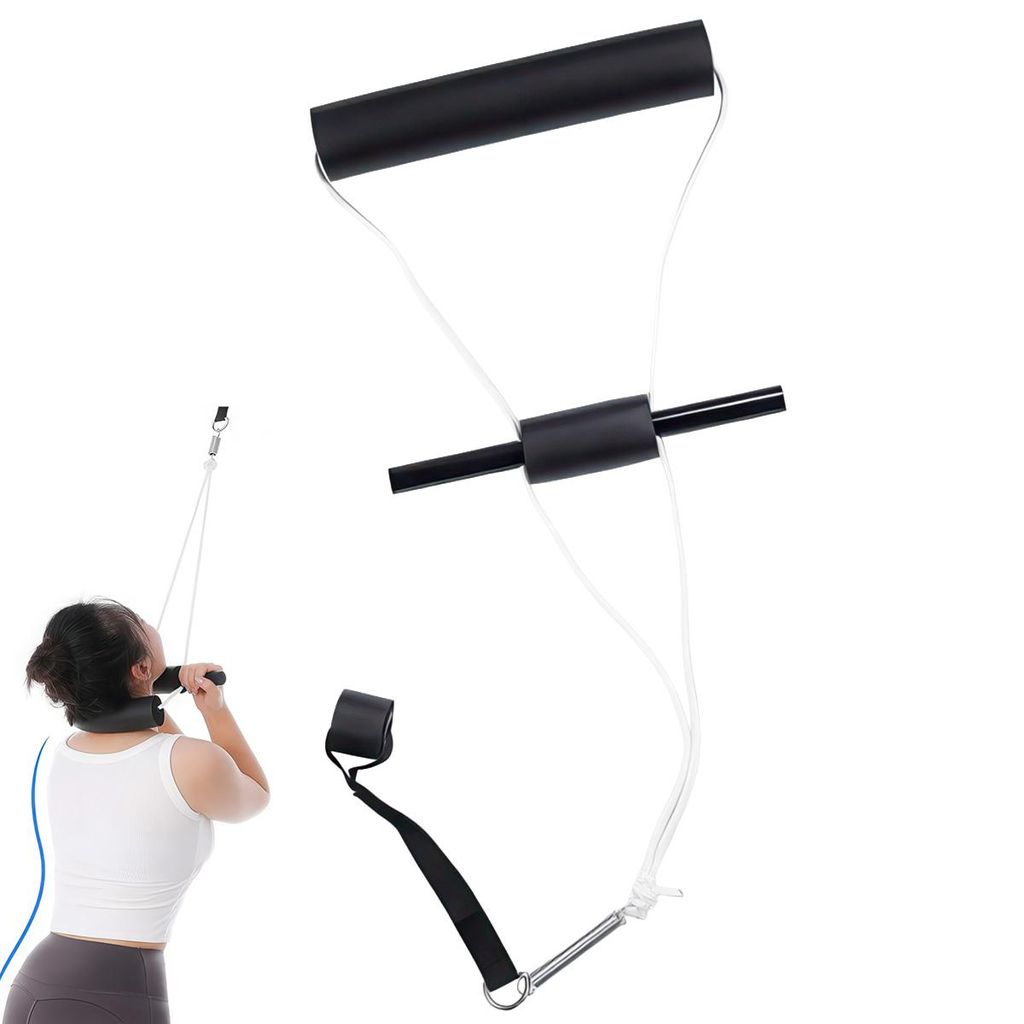 Tragbares Tür Traktionsgerät zur Nackenstreckung mit Pulley System für Schulter und Halswirbelsäule