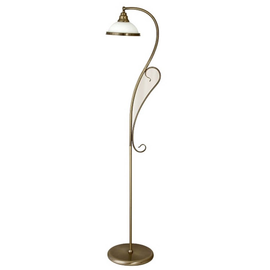 Rabalux 2758 Stehlampe Elisett, E27, bronze-silber, rund, Klassisch, ø290mm