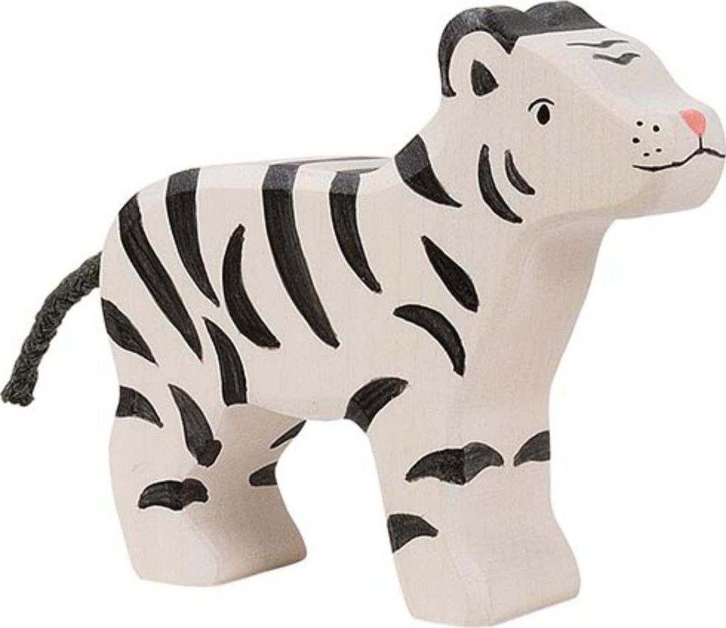 Holztiger 80565 - Spielfigur - Sibirischer Tiger, klein