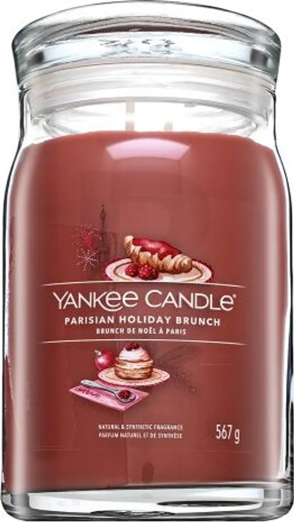 Bougie Parisian Holiday Brunch Yankee Candle Ambiance de Fête Paris 567g