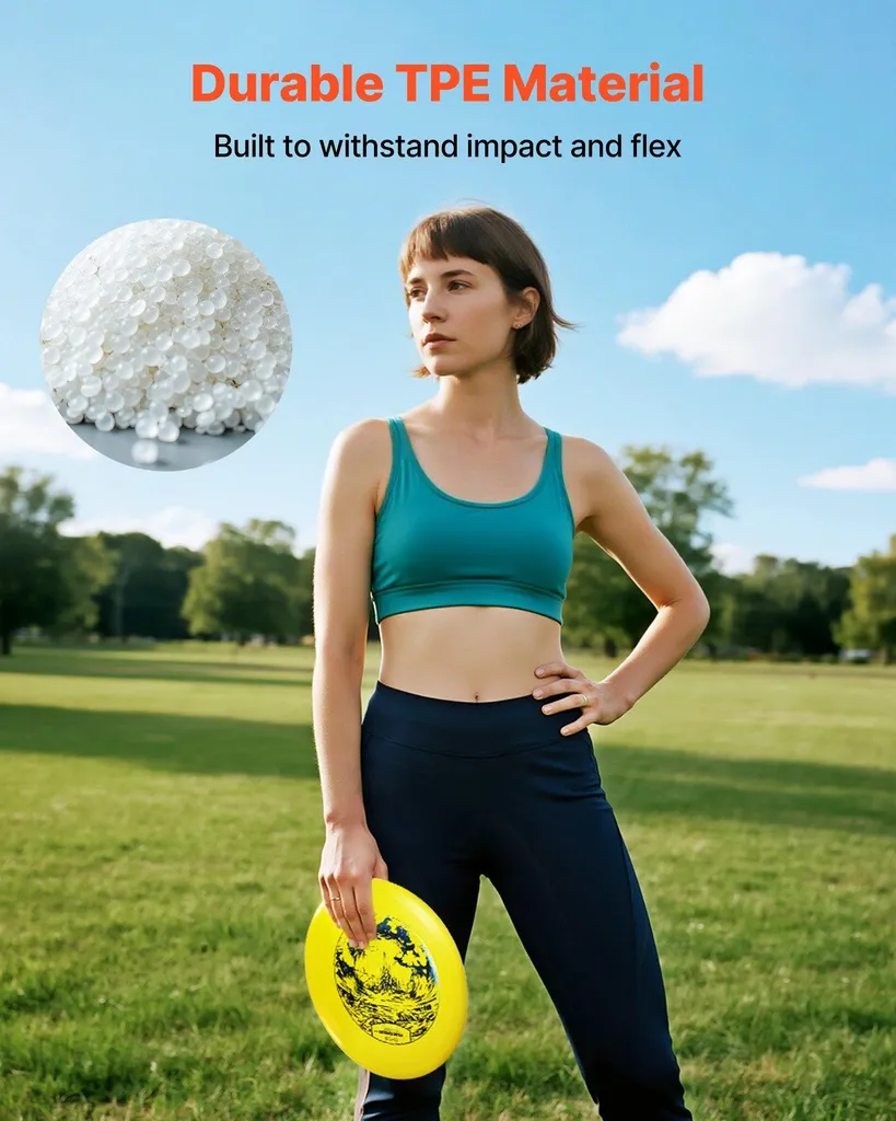 Kit de Démarrage Disc Golf Loisir avec 3 Disques de Vol et Marqueur - 3