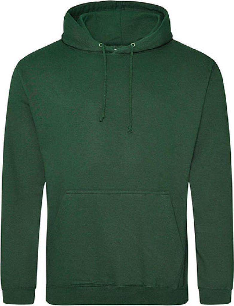 Just Hoods JH001 | College Hoodie / Kaputzenpulli in vielen Farben - Farbe: Bottle Green - Größe: S