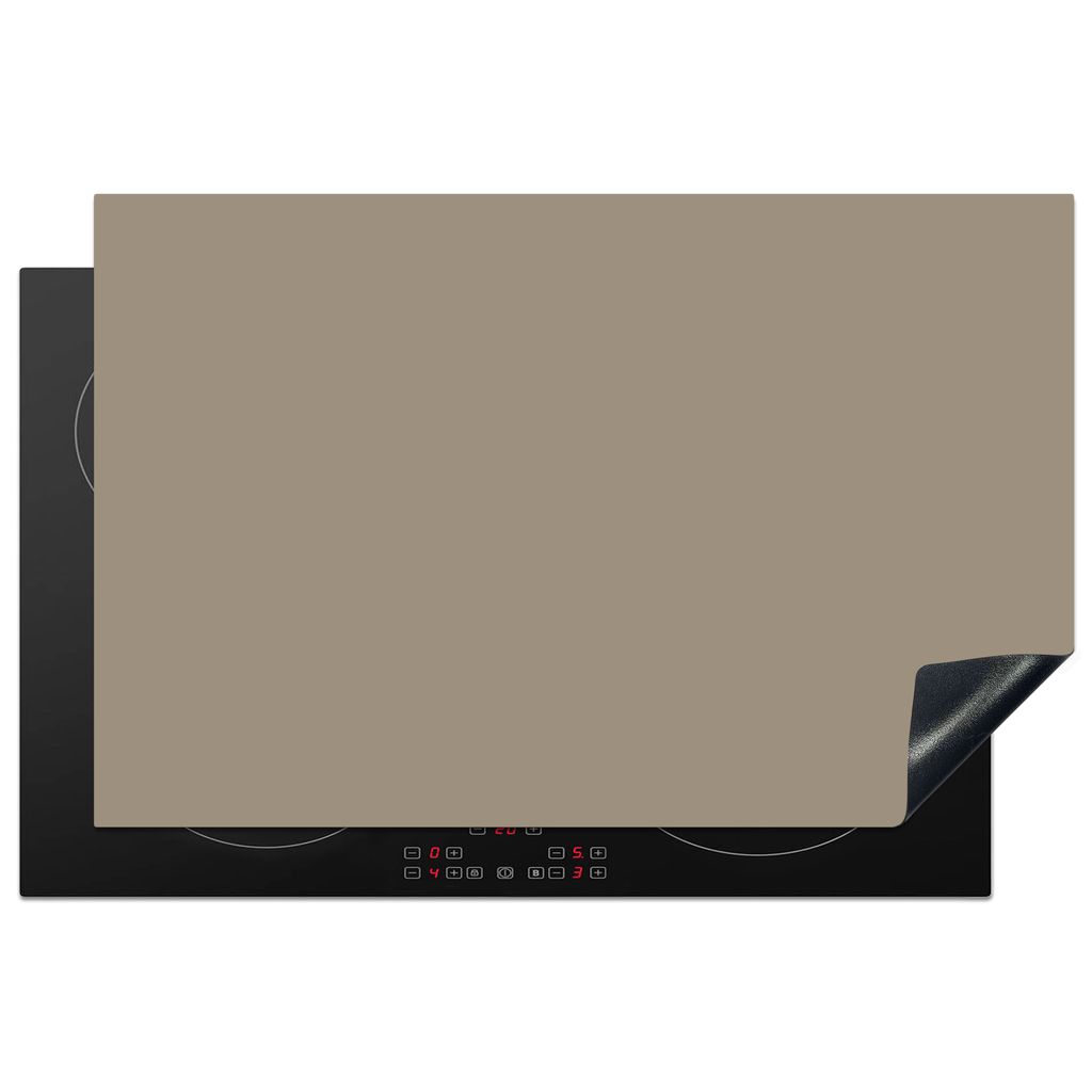 MuchoWow Herdabdeckplatte - Induktionsschutz - 80.2x52.2 cm - Herdabdeckung Matte von Vinyl - Vergrößert die Arbeitsfläche - Glaskeramikkochfe...