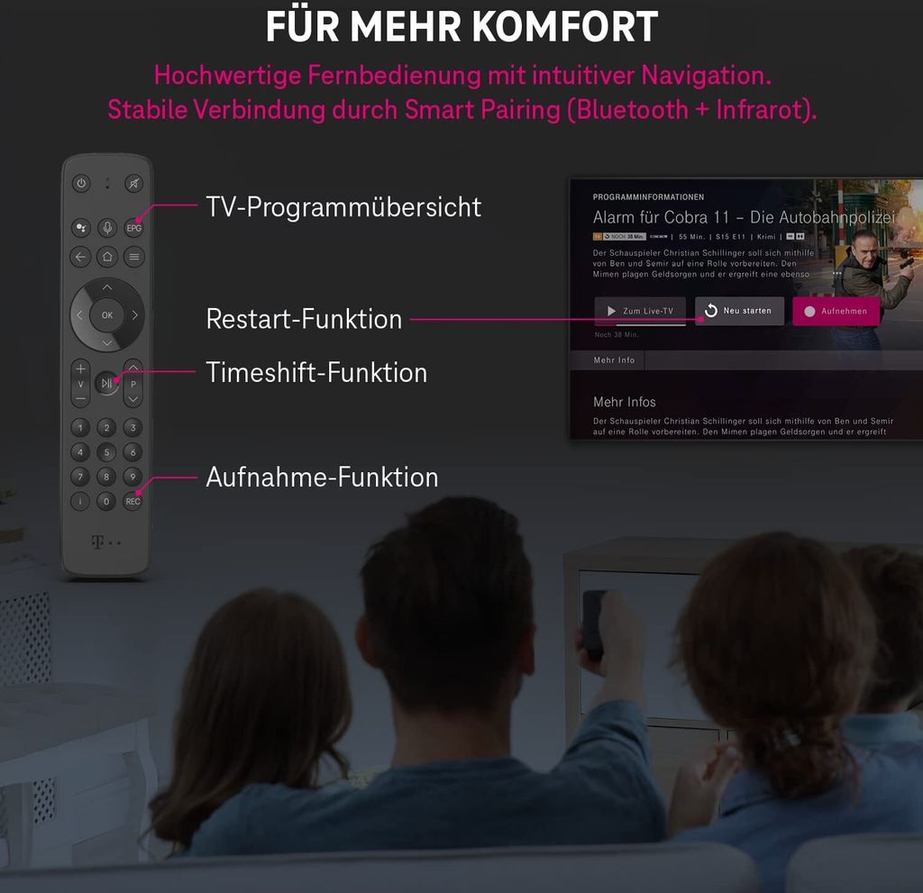 MagentaTV One | Android TV Box s WLAN a LAN I MagentaTV s Obrázok produktu 