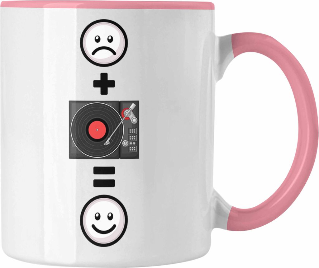 Trendation - DJ Schallplattenspieler Tasse Geschenk für Produktbild 