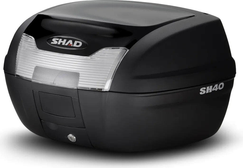 Cover per bauletto moto SHAD SH40 nero metallizzato