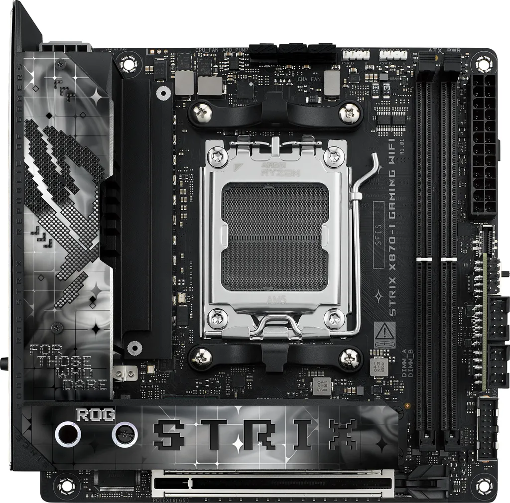 ASUS ROG STRIX X870-I WIFI Carte Mère Socket AM5 avec USB4 et DDR5
