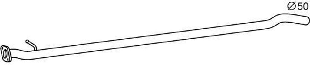 VEGAZ Abgasrohr Auspuffrohr für NISSAN Qashqai / Qashqai +2 I (J10, NJ10) DR-225