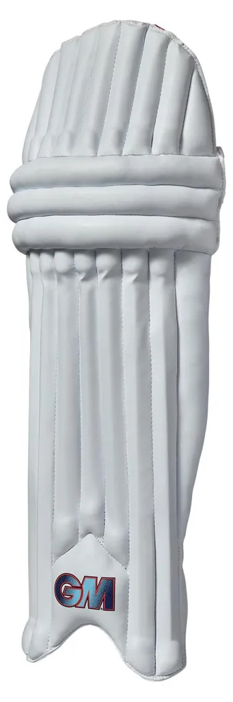 Gunn and Moore GM Mana pads de cricket ambidextre blanc