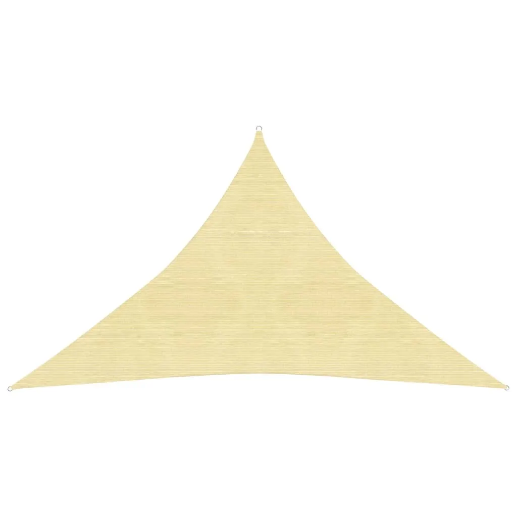 Living Store Tenda a Vela Beige 3x3x4,2 m HDPE | Design Moderno Esterni