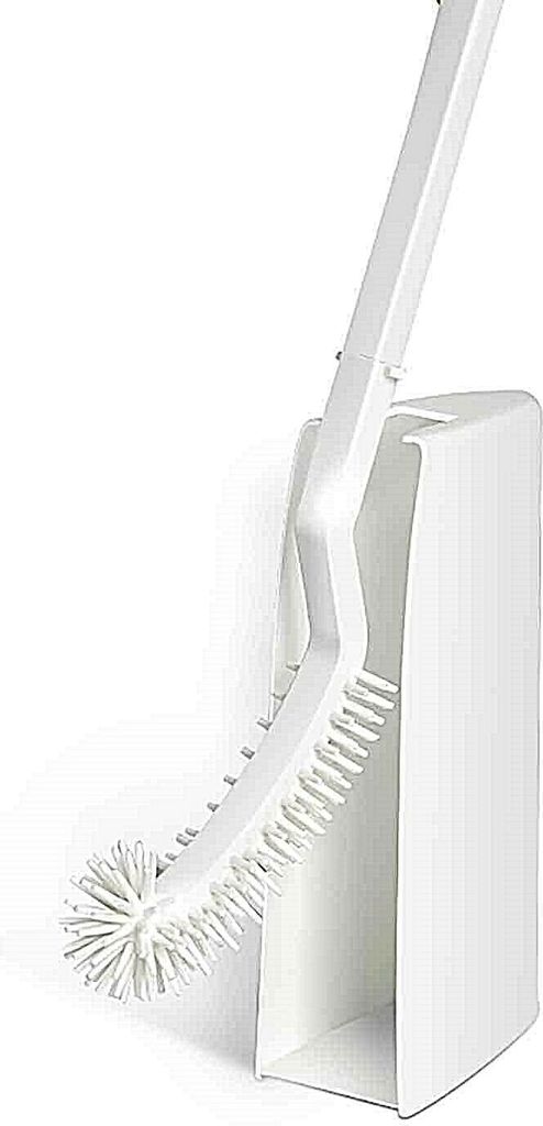 Toilettenbürste Klobürste WC Bürste Silikon mit Halter WC-Garnitur antibakteriell