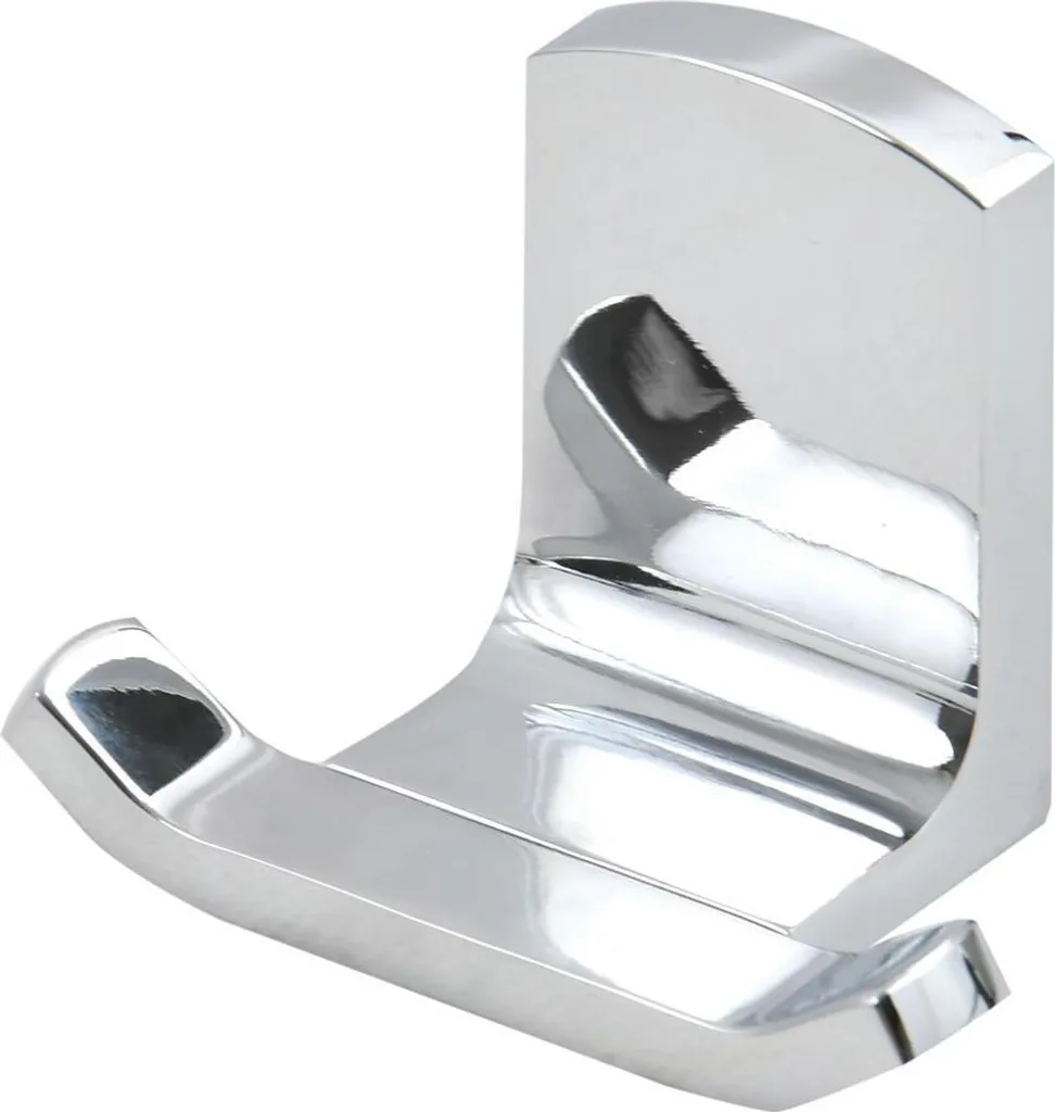 spirella® Gancio per asciugamani "Taku" Porta asciugamani Gancio per abiti da bagno e da cucina da forare o incollare