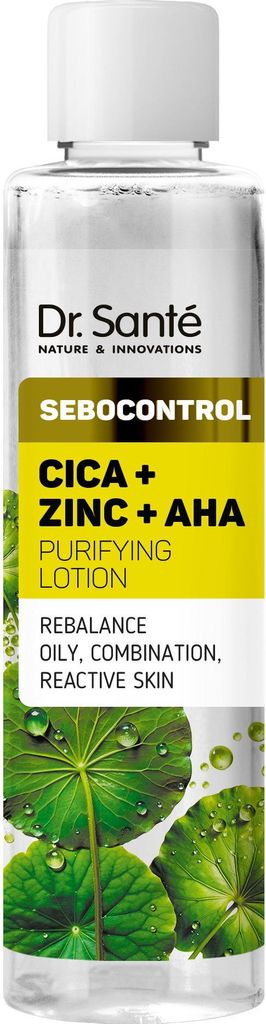DR.SANTE Sebocontrol Reinigungslotion Cica + Zink + AHA 200 ml