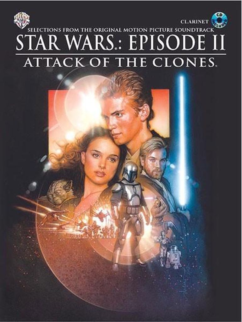 Star Wars Episode 2 (+CD) :Attack of the Clones for clarinet