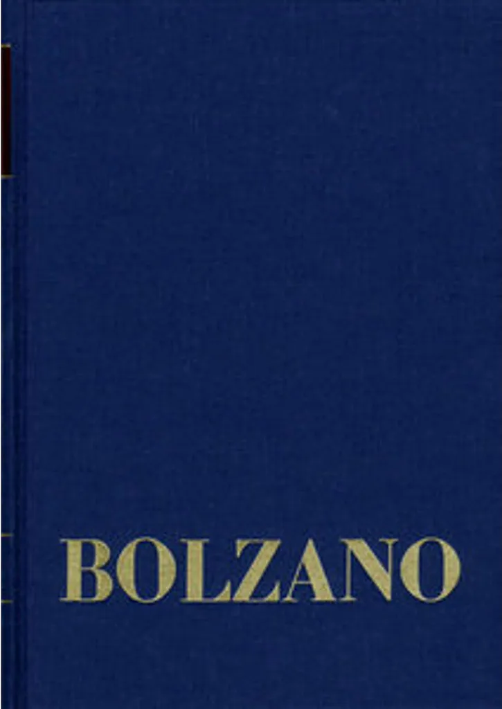 Recherche sur Bolzano : Tagebücher 1811-1814 Gesamtausgabe II,B,16,2