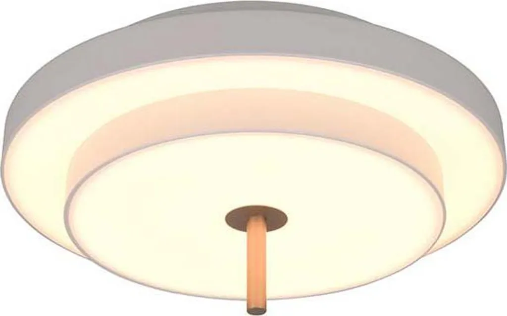Plafonnier LED Gris Anti-Éblouissement avec Variateur de Luminosité