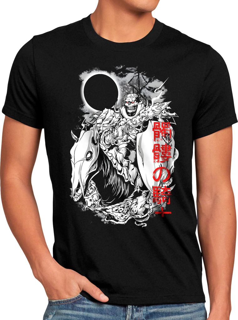 BaumwolleCloud Legendary Knight Herren T-Shirt anime manga berserk cosplay