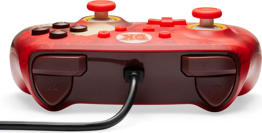 Manette Nintendo Switch PowerA avec boutons programmables Donkey Kong