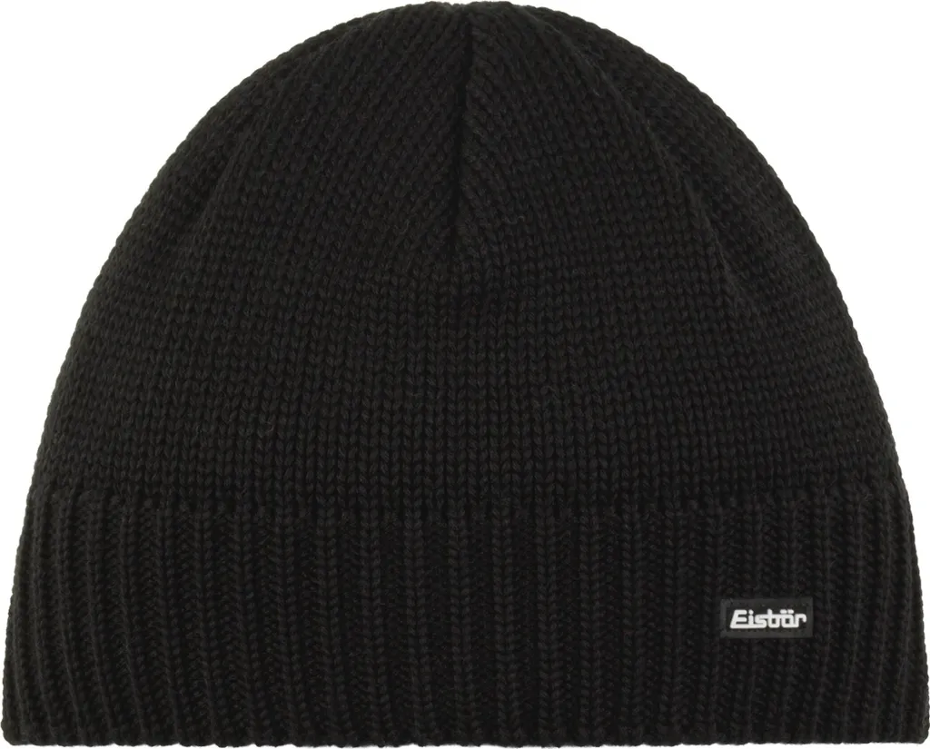 EISBÄR Trop XL, Taglia unica, nero, cappello invernale, parzialmente foderato, 403027 - 2