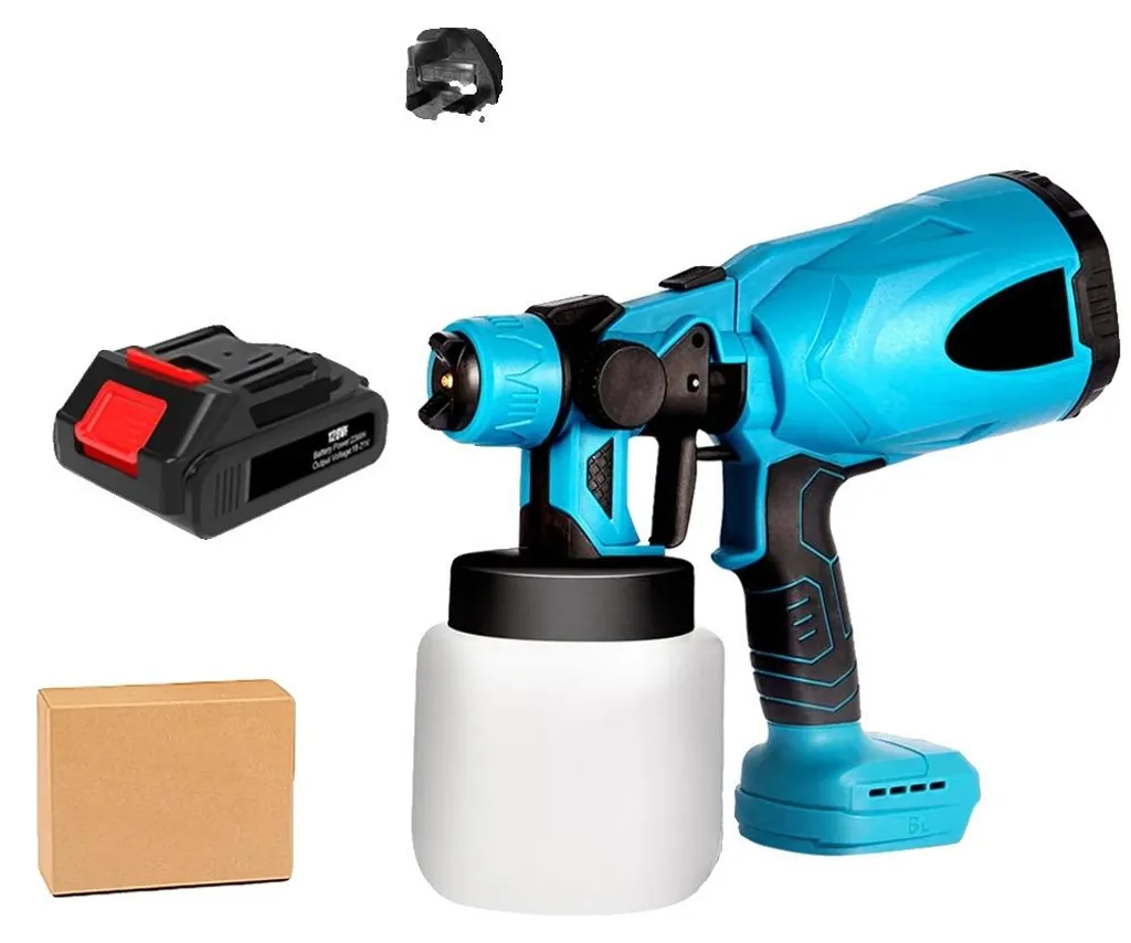 Pulvérisateur de peinture 3 modes de jet avec débit de précision réglable